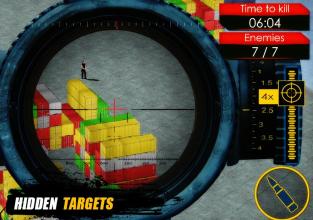 Sniper Target Shooter 3D Winter FPS Sniper Games截图3