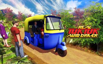 Real Tuk Tuk Auto DriverOffRoad RikShaw Transport截图4