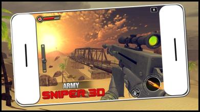 Army Sniper 3d 2019 Desert Battleground截图2
