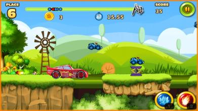 mcQueen Racing Game Lightening截图2