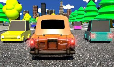 Toon Car drive and park simulator截图4