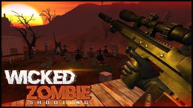 Wicked Zombie Shooting Game 2k19截图2