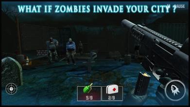 Wicked Zombie Shooting Game 2k19截图1