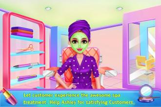 Ashley's Beauty Salon Dressup Spa Girl Games截图2