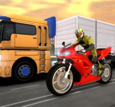 Bike race Highway racing 3D Endless Traffic Racer截图1