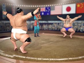 Sumo Wrestling 2019: Live Sumotori Fighting Game截图1