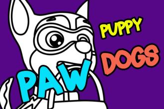 Paw Coloring Book Games截图1