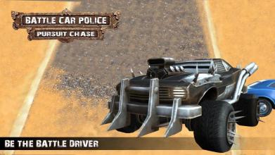 Battle Car Police Pursuit Chase  Smash Heat截图3