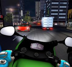 Bike race Highway racing 3D Endless Traffic Racer截图2