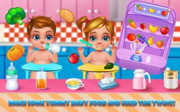 Newborn Sweet Baby Twins  Baby Girls Makeover截图2