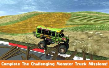 Monster Trucks X Mega Bus Race截图4