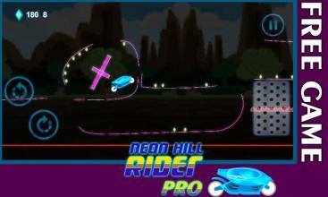 Neon Hill Rider Pro截图5