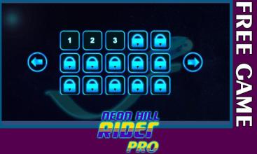 Neon Hill Rider Pro截图1