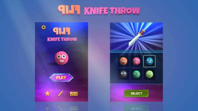 Flip Knife Throw  Survival Games For截图5