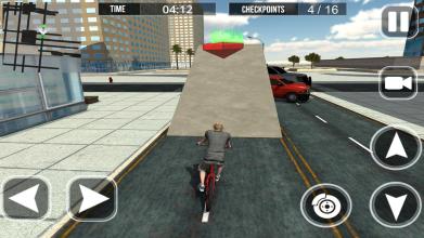 Stunt Bike Simulator 3D BMX Bicycle Rider截图4