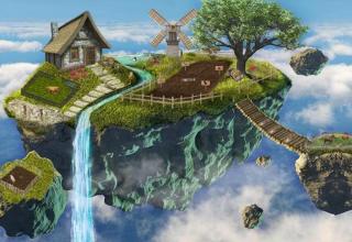 Fantasy Floating Farm Escape截图5