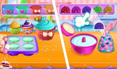 Mermaid Princess Birthday Cake Fun Cooking截图2