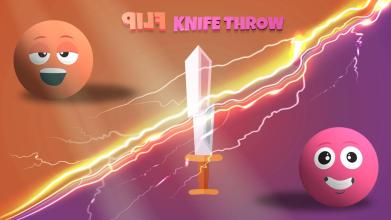 Flip Knife Throw  Survival Games For截图1