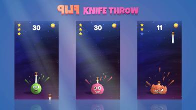 Flip Knife Throw  Survival Games For截图2