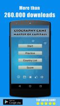 Capitals Quiz  Geography Game截图4