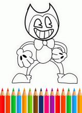 Coloring Bendy Book截图1