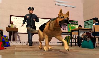 Police Dog High School Crime Chase截图1