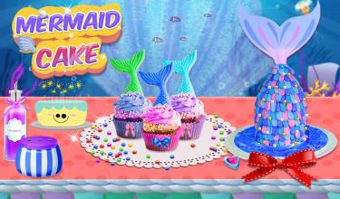 Mermaid Princess Birthday Cake Fun Cooking截图5