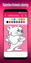 Valentine Animals coloring截图5