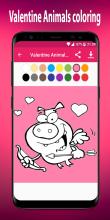 Valentine Animals coloring截图1