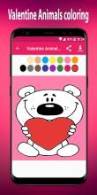 Valentine Animals coloring截图4