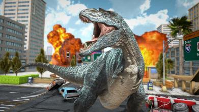 Dinosaurs Hunter City Sniper Shoot 3d截图1