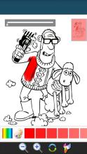 Shaun The Sheep Coloring Book截图1