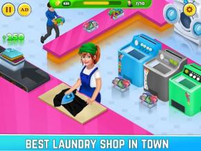 Laundry Service Dirty Clothes Washing Game截图3