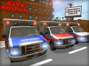 911 Emergency Ambulance Hospital Rescue Mission 3D截图3