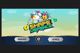 Shape Defence - Simple Tower Defence Game截图2