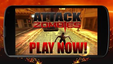 Attack Zombies 3D Save The World截图1