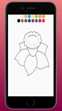 coloring book flower截图2