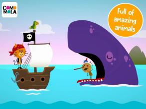 Comomola Pirates App for kids截图3