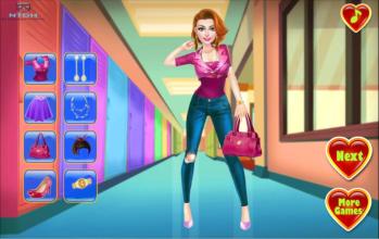 Anne College Crush - Dress up games for girls截图3