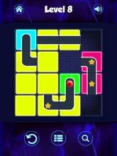 Neon Ball - Classic Slide Puzzle Game截图1