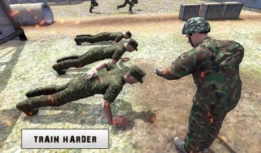 Army Training 3D Obstacle Course + Shooting Range截图2