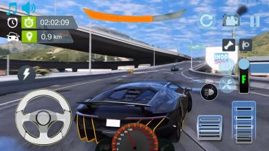 Real City Lamborghini Driving Simulator 2019截图3