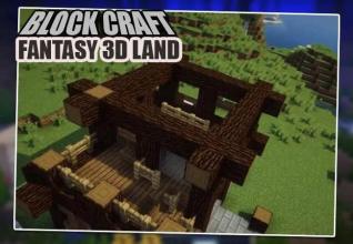 block build craft fantasy 3D land截图2