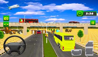 Passenger Bus Transport Driving Service截图2