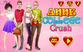 Anne College Crush - Dress up games for girls截图4