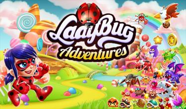 * Super Lady Bug Adventure Jungle Castle Game截图3