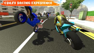 Moto Bike Riders 3D: Xtreme Highway Racing截图1