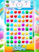 Gummy World Match 3截图3