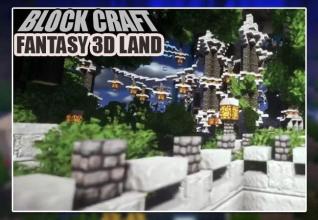 block build craft fantasy 3D land截图3