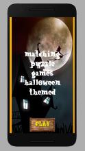 matching puzzle games halloween themed截图1